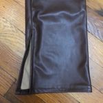 H & M brown leather pants Photo 2