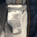 a.n.a  a new approach high - rise straight jeans size 14 . Photo 7