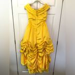 Adult Disney Princess Belle Costume Dress and Accessories Size S Yellow Photo 4