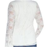 Vince Camuto  Crew Navy Artistic Muse Blouse Sz PXS NWT Photo 9