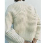 ZARA 🆕 2025  WOOL ASSYMETRICAL SWEATER Photo 1