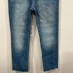 DL1961  Mara Ankle High Rise Instasculpt Straight Jeans Raw Hem Size 28 EUC Photo 2