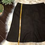 Chadwick's  brown classic wool skirt sz 16 Photo 5