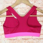 Nike | Dri-Fit Running Hot Pink Logo Sports Bra Photo 1