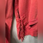 Free People FP One Cropped Interlaken Top size Large Red Photo 7