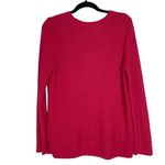 J.Jill Pink Long Sleeve Crew Neck Pullover Sweater Size S Photo 2