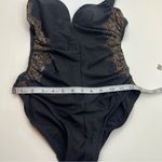 MiracleSuit  Temptress One Piece Petal Pusher Womens Size 8 Black Swimsuit Summer Photo 7