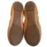 Lucky Brand Emile Leather Textured Ballet Flats in Copper, Sz 8 Photo 10
