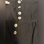 Free People highwaisted button front side drawstrings cotton pants, size small P Photo 9