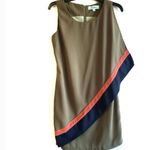 Karlie Olive Drape Dress Photo 0
