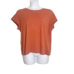 Madewell  Basic Boxy T Shirt Rust Orange Size XXL Photo 1