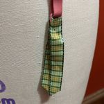 Victoria's Secret Victoria’s Secret Pink Lace and Green Ribbon Garter Belt Sz XS/S Photo 2