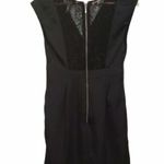 BCBGeneration BCBG Generation V Neck Lace Black ‎ Shift Dress Photo 3