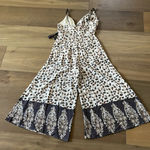 Saints + Secrets  Boho Jumpsuit Size Small NWT Photo 9