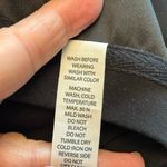 Zyia  Size M Crewneck Sweatshirt Spellout Black Athletic Athleisure Photo 4