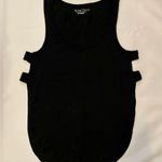 Beyond Yoga  Circle Side Cutout high low hem tank size small black Photo 0