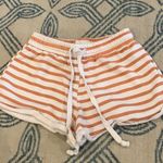 Don't Ask Why Striped Loungewear Shorts Photo 1