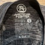 American Fighter Dellroy Neo Tetris V-Neck Tee – Women’s Medium – Lace-up Photo 4