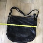 Elegant Black Leather Shoulder Bag rabeanco Photo 3