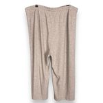 Aritzia Wilfred Free Sweatpants Cropped Wide Leg Straight Beige Women XL Pants Tan Photo 1