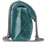 Kurt Geiger NWOT  Mini Brixton Velvet Shoulder bag quilted lock beaded crossbody Photo 2