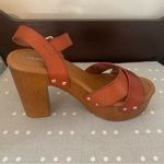Limelight Vintage Vegan Platform Sandals Shoe Photo 3