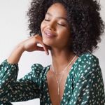 Jenny Bird New in Dust Bag sterling silver drop layered Necklace Photo 2