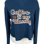 Cold Crush Coffee Is My Blessing Long Sleeve Top Size M Photo 0