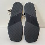 Aquatalia | Joni Leather Sporty Slingback Sandals in Eggshell Ivory Sz 9M Photo 11