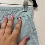 Hugo Boss Hugo‎ Boss Womens Pants 4 Light Blue Straight Cotton Career Business High Design Photo 2