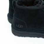 UGG - Women's Neumel Black Suede Ankle Booties Photo 12