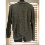 Tahari Olive Green Cowell Neck S Sweater Photo 2
