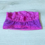 Free People  Lace Bandeaus Purple Sz Small Photo 1