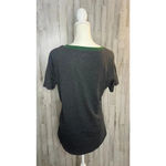 NFL NWT New York Jets Women's Gray Scoop Neck T-Shirt Size Large Short Sleeve‎ Photo 2