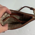 Karl Lagerfeld NWT Karl‎ Lagerfeld Monogram Leather Wristlet Mini Bag Wallet Photo 5