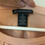 Adrianna Papell Women's Size Medium Top Peachy Pink Long Sleeve Lace Ove… Photo 5