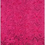 Catherine's Plum Magenta Blouse Top Size 4X Lacey Floral Pattern Stretch Purple Photo 2