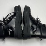 Timberland Women SZ 7 Black Waterproof Boots Heritage Rubber Toe Lace Up Lug NEW Photo 10