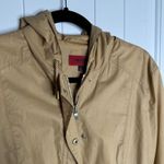 Hugo Boss  tan utility hooded full zip jacket size medium minimalist quiet luxury Photo 2