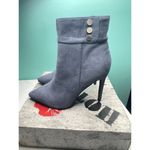 Stylish blue Suede Ankle Boots size 10‎ Photo 4