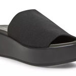 Madden Girl  8.5 Women’s NEW! Black Platform Slide Sandals Photo 0