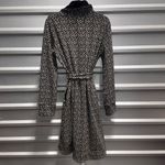 UGG  Cotton Robe Black White Women's Size Large Photo 4