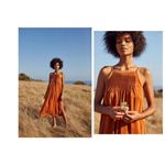 Christy Dawn ππ Sleeveless Midi Dress ~ Tropical Boho Chic Banana Leaf Print XS Photo 8