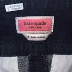 Kate Spade  ♠️ dark wash denim wide leg trouser size 4 Photo 2
