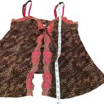 Victoria's Secret  Leopard Print Chemise with Pink Accents Photo 3