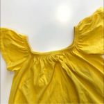 ASOS Off-Shoulder Yellow Dress Photo 3