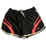 FILA Sport Running Shorts Black Pink Contrast Trim S Photo 1