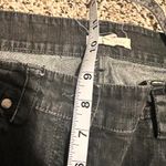 Eileen Fisher Eileen‎ Fisher Cargo Pants Zipper Pockets Black Denim Size 8 Photo 5