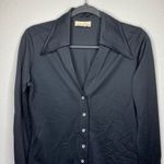 Lee Vintage  Mar Polyester Blouse Black Photo 6