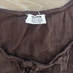 Cotton On Button Front Crop Top Photo 4